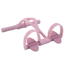 YOTTOY KOREA 요토이 휴대용 페달 풀러 튜빙밴드 풀업밴드 스트레칭 복근운동 실내 전신운동, 1개, 핑크