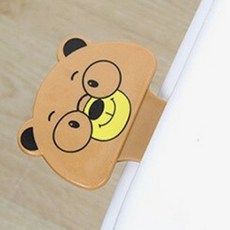 더킴스마켓 양변기 손잡이 화장실변기손잡이레버, 흰색 팬더