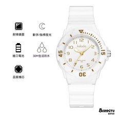 考試專用手錶女 ins風學生韓版簡約手錶 學院風百搭清新氣質少女石英錶 50米防水手錶 學生手錶