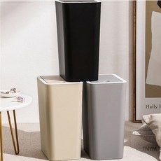 셀팃 원터치 인테리어 휴지통 책상휴지통, w 12L 화이트