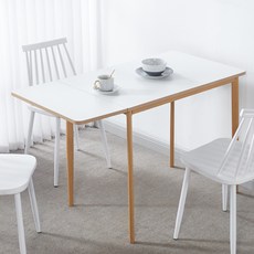 확장형 사각테이블, 4인용, 내추럴