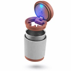 프랜베이 LED 차량용 재떨이, 1개, 그레이