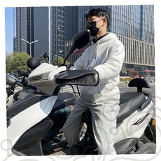 오토바이 핸들 토시 메쉬 바이크 라이딩 자외선 차단 손목 보호대 통기성 여름용 스쿠터 액세서리, 핸들메쉬커버-1쌍