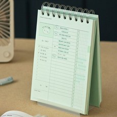 투두리스트 체크 계획 탁상용 하루 타임 플래너 습관 공부 목표달성 플래너 업무 데일리, 01 버터 옐로우