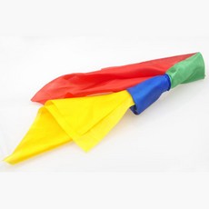 초보 스카프 마술 컬러체인지 매직 트릭 교육 연구 교구 실험 교재 학습 수업, 1개