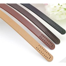 非織不可 PU提把 手縫款 長65/55公分 合成皮提手 DIY包包配件, 棕色-2條,55公分, 1個