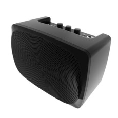 일렉트릭 기타 앰프 미니 일렉트릭 앰프 기타용 소형 휴대용 앰프 듀얼 채널 및 보조 잭 및 배터리 지원 (블랙) 141151, 일렉트릭 기타 앰프, 미니 일렉트릭 앰프, 기타용 소형