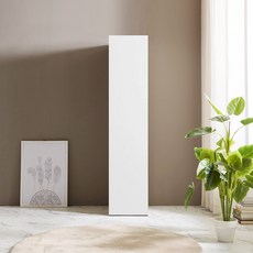 NEW 솜씨방 로아 LPM 터치 400 틈새옷장(이단봉형), 화이트, 로아 터치 400 틈새옷장(이단봉형)