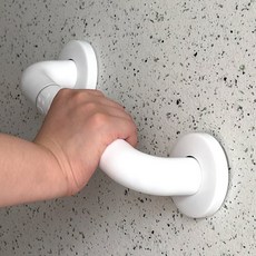 욕실 안전손잡이 핸드레일 30cm 욕실보조바 실버용손잡이 욕실보조손잡이