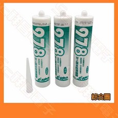 978 可上漆水性塡縫膠, 1個, 半透明