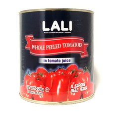 라리 토마토홀 2.55kg/ 홀 필드토마토 파스타 피자 롱고바디 소스, 1, 2.55kg