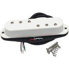 11324996 기타 픽업 커버 rockible 일렉트릭 노이즈 감소 미니 햄버커 파츠 교체용 3+3 조정 가능한 폴 피스 고출력 안정된 음질 악기 액세서리 프로 연주에 적용, 백