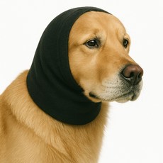 디마펫 코지이어 반려동물 강아지 고양이 진정밴드, 1개, 블랙