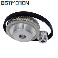 HTD 5M 타이밍 벨트 풀리 60 개 톱니 20 개 5 6 8 10 12 14 15 19 20 24mm 감소 3:1/1:3 너비 15mm 3D 프린터 액세서리용, 07 20T-12.7mm, 02 60T-20mm