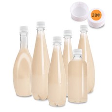 MIR 페트병 막걸리전용캡 효소용기 (2개입) 탄산 플르스틱 공병, 01_효소용기 500ml