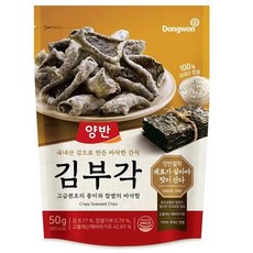 Dongwon 東遠 海苔脆餅 (原味) 韓國熱銷海苔零食 50g, 1個, 原味