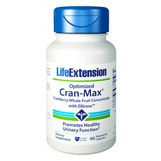 Life Extension 優化的 Cran-Max 素食膠囊, 1個, 60 件