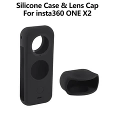 Insta360 One X2 렌즈 가드 PC 보호 커버 캡 케이스 액션 카메라 액세서리, 01 X2 Case Lens Cap