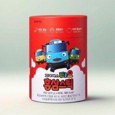동원 천지인 꼬마버스 타요 홍삼스틱 10g 60포 60일분 총2개월분 사과맛 본품 518979