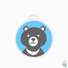 OS 데코샌드디로 702 반달곰 가방고리만들기 만들기세트 학습교구