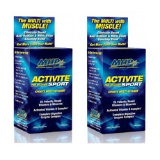 MHP Activite Sports 액티바이트 멀티비타민 120 Tabs X 2팩, 120정, 2개
