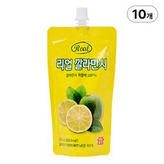장수농가 리얼 깔라만시, 200ml, 10개