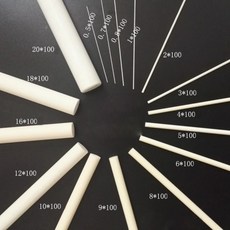 알루미늄 세라믹 로드 솔리드 바 커런덤 절연 고온 저항 교반 100mm 길이 ~ 2mm 1 개, [11] 1.8x100mm 1pc, 11 1.8x100mm 1pc