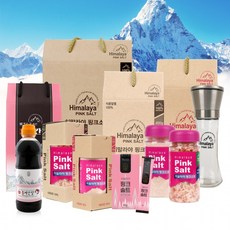 MUSO 히말라야 핑크소금 선물세트 그라인더, 1개