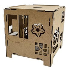 초등 단체미술 대한 전통문양 무드등 DIY 우드도안/ 아동만들기수업 컬러링교구, 1개, 1번 (대)