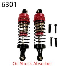 SCY 16101 PRO 16102 PRO 16103 RC 자동차 브러시리스 금속 업그레이드 부품 DIY 부품 브러시리스 모터 기어 드라이브 샤프트, [24] 6301 Oil Shock