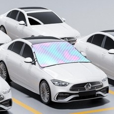 차량용 앞유리 커버 자동차 햇빛 가리개 자외선 눈덮개 성애 방지 소, 상세페이지 참조