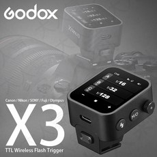 神牛 Godox X3 TTL 觸控式螢幕無線引閃發射器，公司貨大人氣推薦，專業攝影觸發器首選, X3標配,Nikon版本