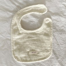 베베코지 아기 턱받이 스카프 빕 외출용 거즈 2P