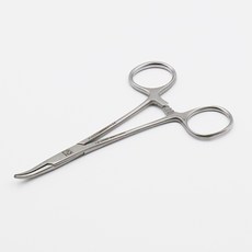 의료용 겸자 모스키토 곡선형 12.5CM, 모스키토포셉 12.5cm(곡), 1개