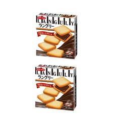 이토 랑굴리 우지 드라이 쿠키 스낵 수입 스낵 샌드위치 초콜릿 티 애프터눈 말차 크림 밀크, I. 초콜릿맛 2박스