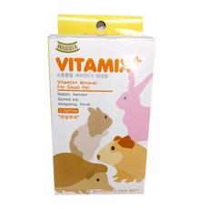 비타믹스 플러스 /소동물용 비타민C+미네랄/햄스터/새, 1개