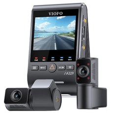VIOFO A329S 三鏡頭行車記錄器 4K 2K 車內鏡頭 210度廣角 STARVIS 2 台灣代理