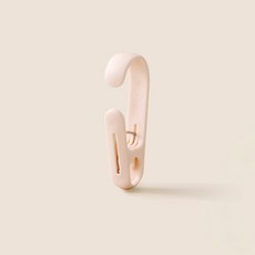 Jjureo 주방 욕실 필수템 다용도 긴 꼬리 클립 30개입 걸이 수납 완벽 해결, 분홍색, 1세트