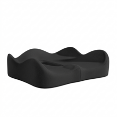 메모리폼 도넛방석 임산부 자세교정 방석, 블랙, 1개