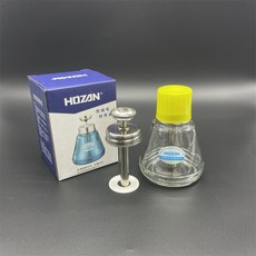 HOZAN 玻璃酒精消毒瓶 按壓式 噴霧瓶, 1個, 漏斗圓形