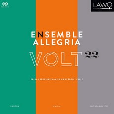 (수입SACD Hybrid) Ensemble Allegria - Volt22: Bartok: Divertimento/ Haydn: Cello Concerto