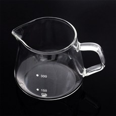 내열유리 핸드드립 커피서버 300ml 내열유리서버, 1개, 본품