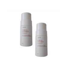 식물나라 뽀얀쌀 효소 클렌징 파우더 50g 2개 공식몰정품, 50.2g
