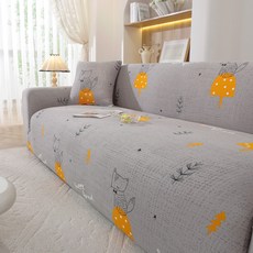 코팅블루 먼지없는 알러지케어 고스판 쇼파커버 세트, 1개, 04.리틀폭스