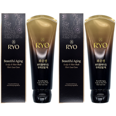 려 화윤생 뷰티풀에이징 두피모발팩 230ml 2개