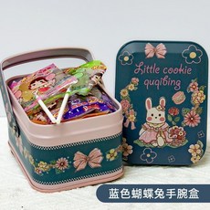 桃園出貨 萬圣禮盒不二家棒棒糖糖果禮盒裝送女友創意禮物糖果, 1個, 【手提盒a兔子款】-15支果味