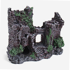 통과 수족관 레드 장식품 성벽 장식 소품 59000EA 1EA, 본상품