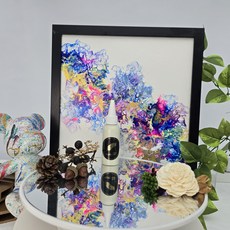 金羽毛 FLUID ART 極光發光炫亮, 星空夜光翠,50ml, 1個, 無