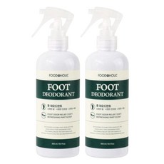 푸드어홀릭 풋 데오드란트 스프레이 300ml(1+1), 1, 300ml