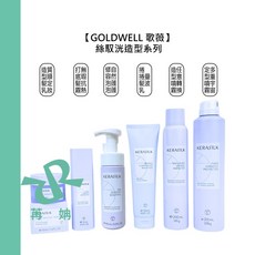 GOLDWELL 歌薇 KERASILK 絲馭洸 任意轉換造型 多重宇宙定型噴霧 自然蓬蓬修容泡泡 抗熱打底, 1個, 多重宇宙定型噴霧300ml